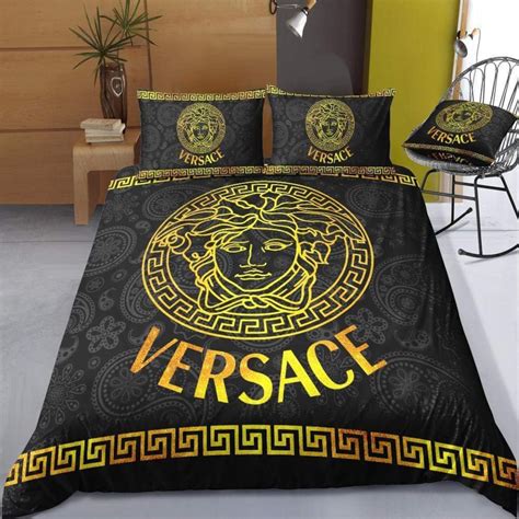 versace duvet covers|versace bedding set queen.